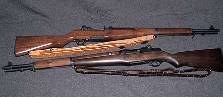 Photograph of a couple of vintage M1 Garands acquired from the CMP.