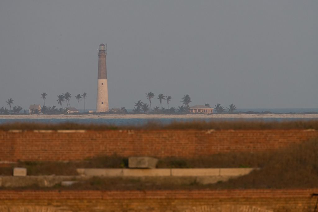 Loggerhead Key Lighthouse from Fort Jefferson