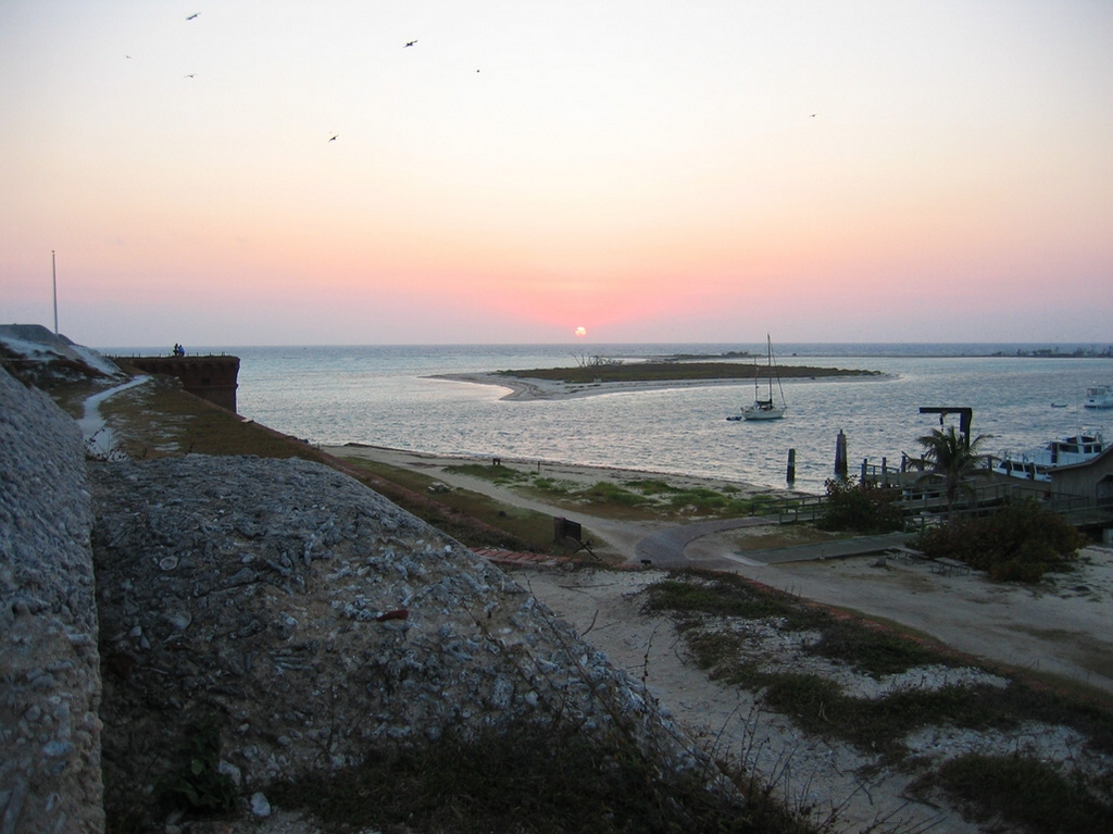 Sunrise over Bush Key