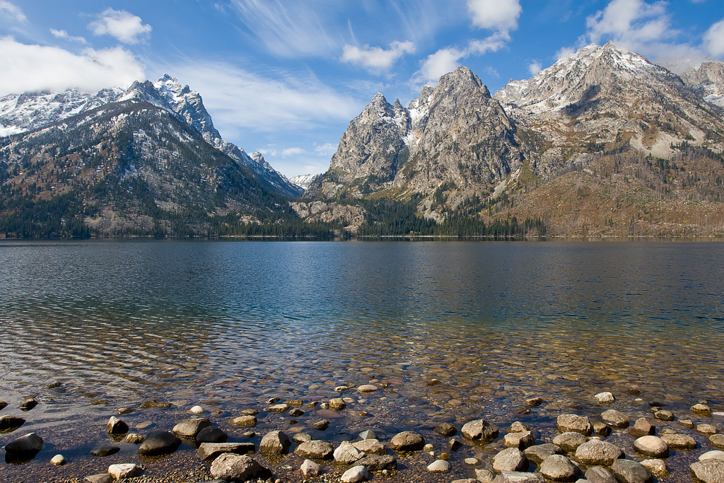 Jenny Lake and Cascade Canyon