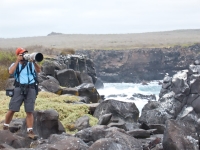 Shooting over the cliffs