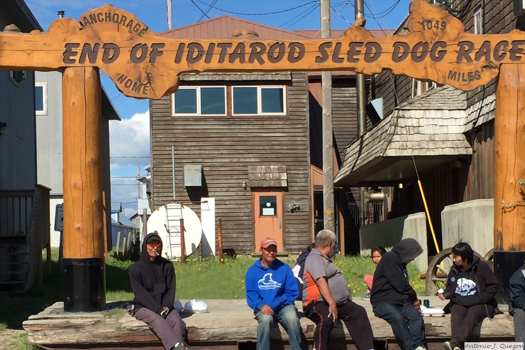 Iditarod Finish Line<br/>Nome